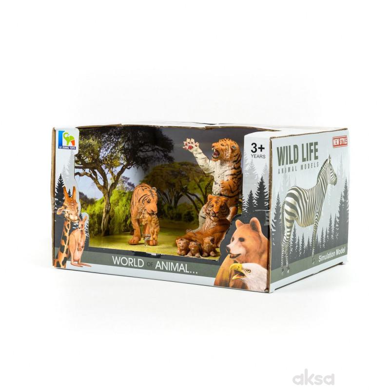 Qunsheng Toys, igračka tigar set