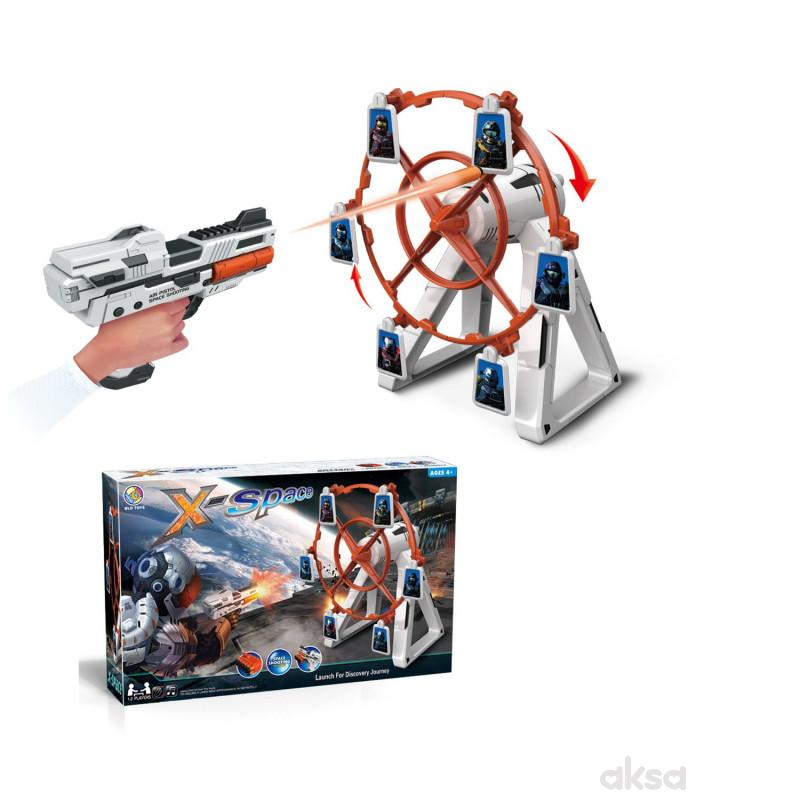 Qunsheng Toys, igračka pištolja pravo u metu