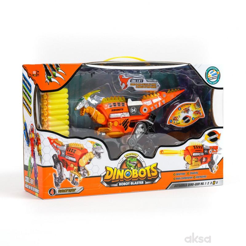 Qunsheng Toys, igračka dino pištolj narandža