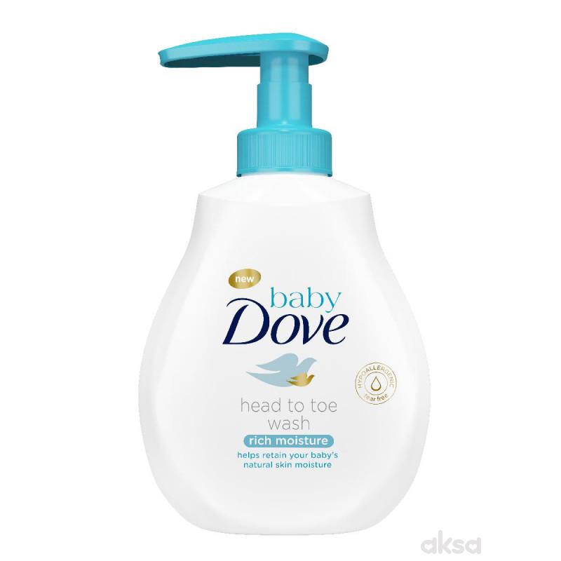 Dove baby kupka i šampon 200ml