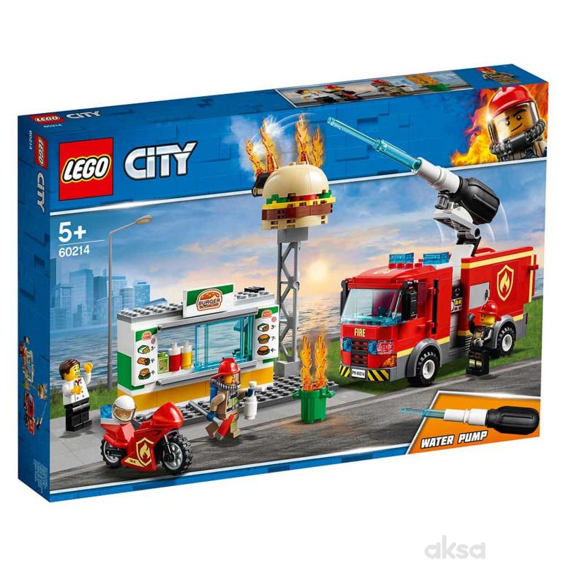 Lego City Burger Bar Fire Rescue