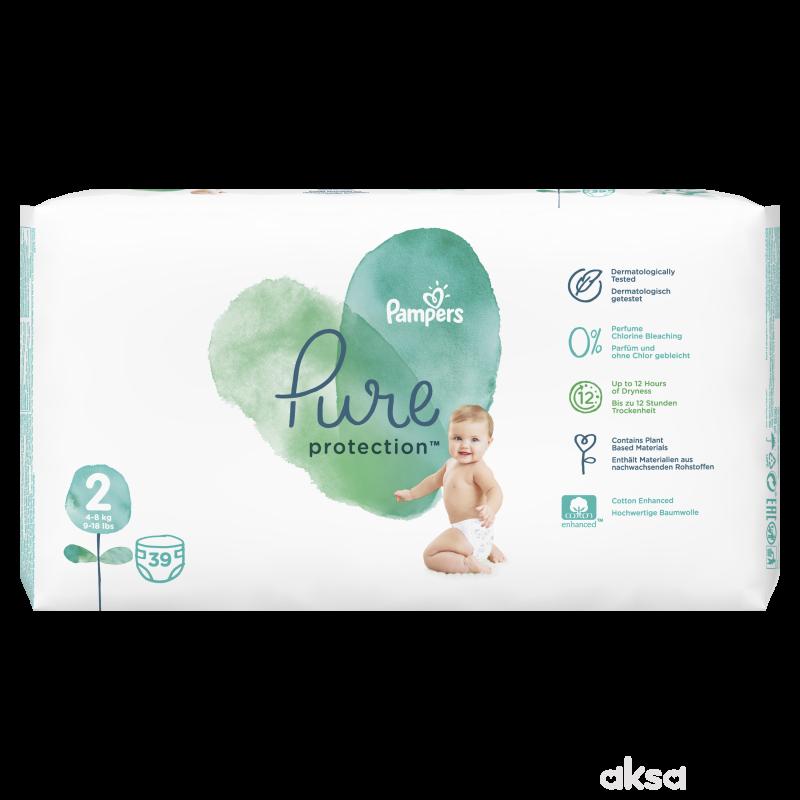 Pampers pure VP 2 mini 4-8 kg 39kom