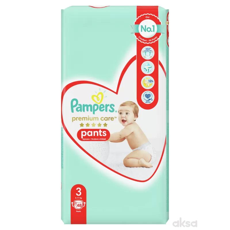 Pampers pants premium VP 3 midi 6-11kg 48kom