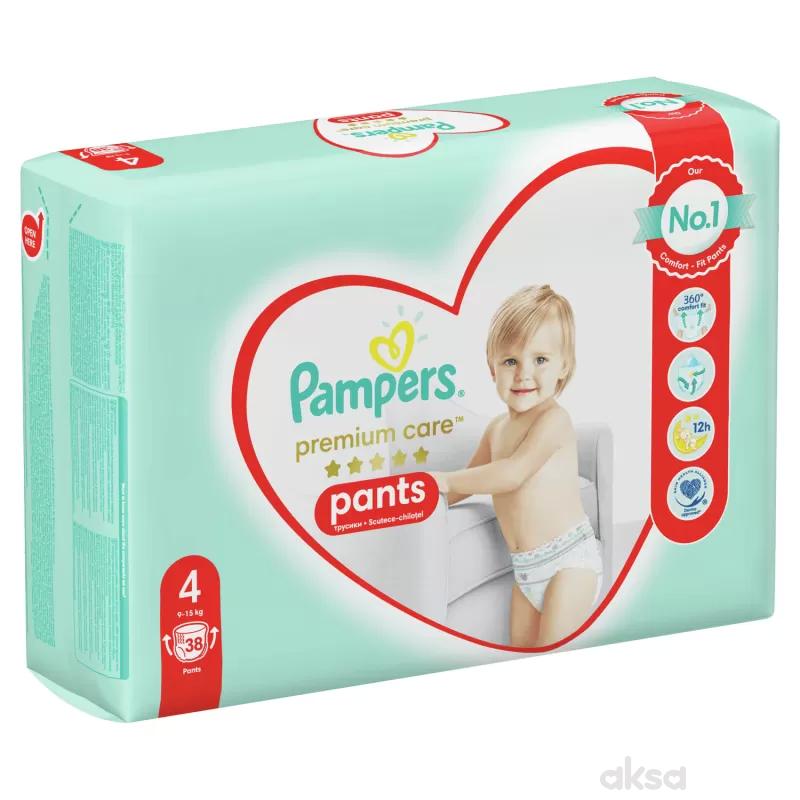 Pampers pants premium VP 4 maxi 9-15kg 38kom