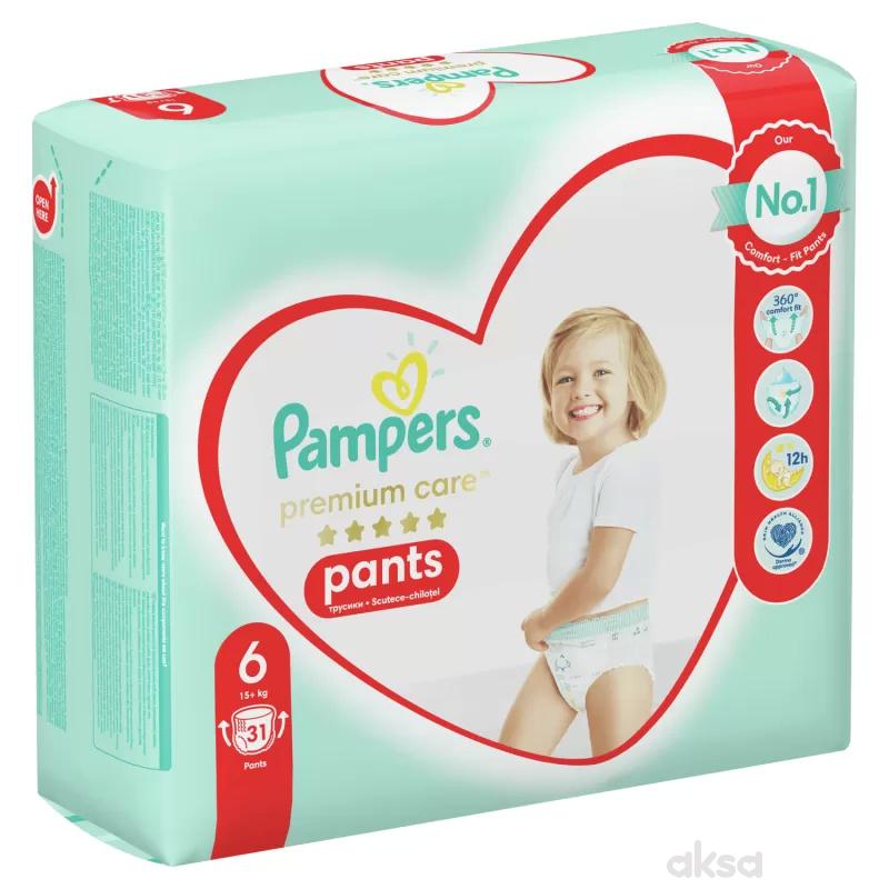 Pampers pants premium VP 6 extra large 15+kg 31kom