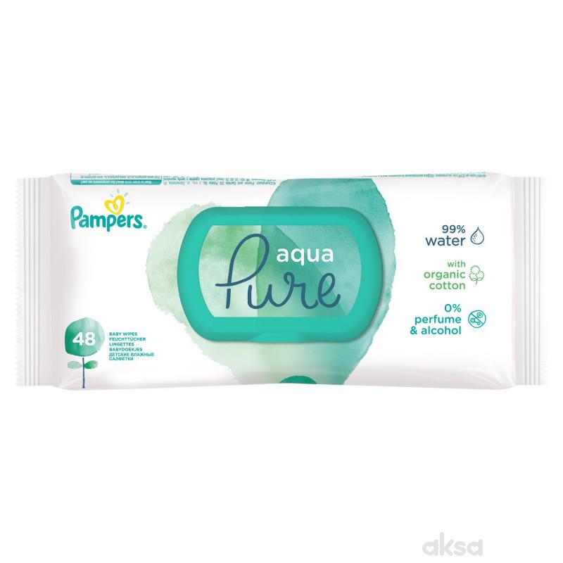 Pampers baby vlažne maramice aqua 48kom