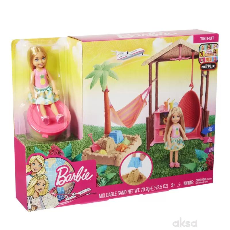 Barbie travel - set chelsea na plazi 
