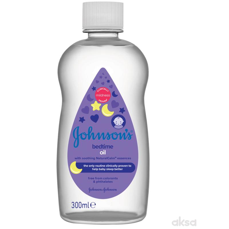 Johnson S Baby Ulje Bedtime 300ml Sa Umirujucim Naturalcalm Esencijama Hrani I Hidrira Za Zdraviji Izgled Koze Aksa
