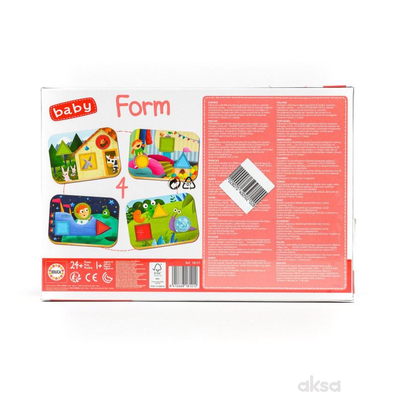 Educa bebi slagalica oblici