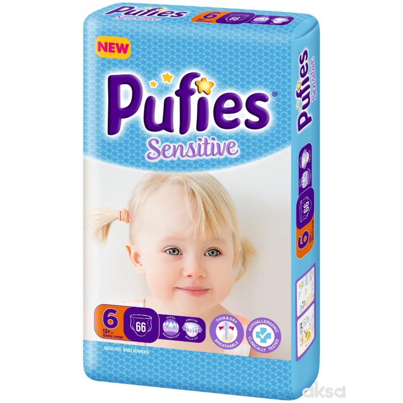 Pufies pelene sensitive BP 6 EL 13+kg 66kom