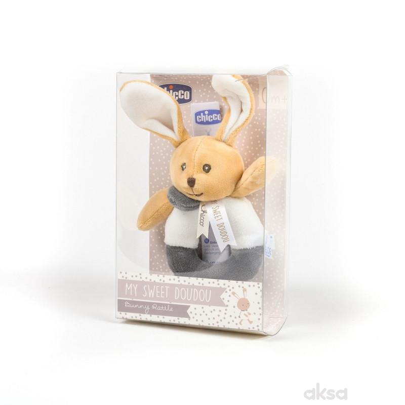 Chicco igračka zvečka zeka