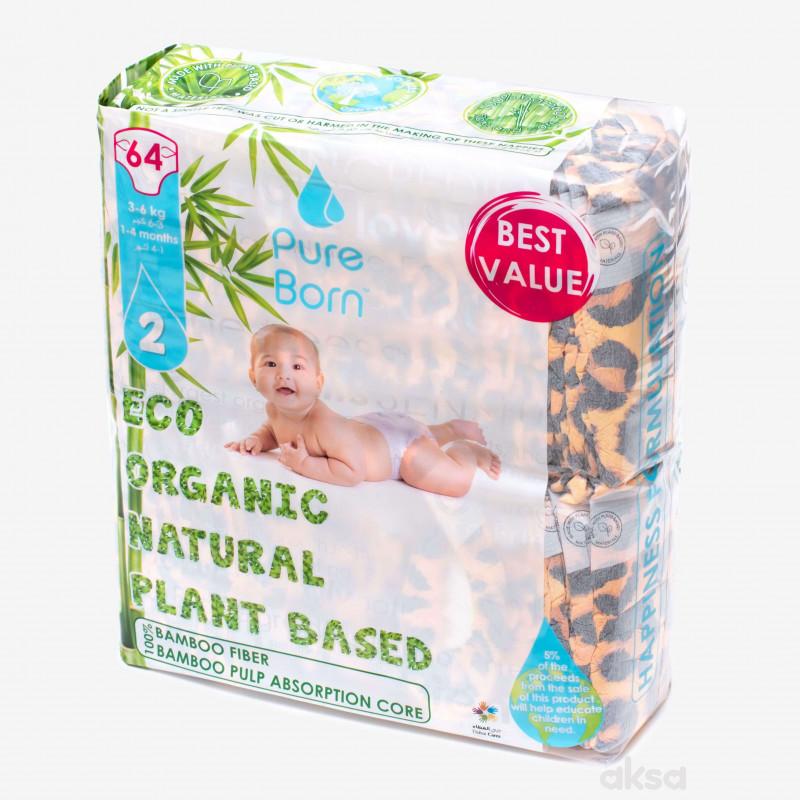 Pure Born pelene 2 Jumbo 3-6kg 64kom
