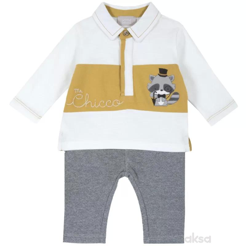 Chicco komplet(majica d.r. i donji deo),dečaci