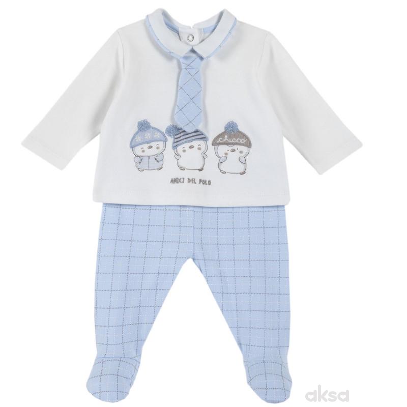 Chicco komplet(majica d.r. i donji deo),dečaci