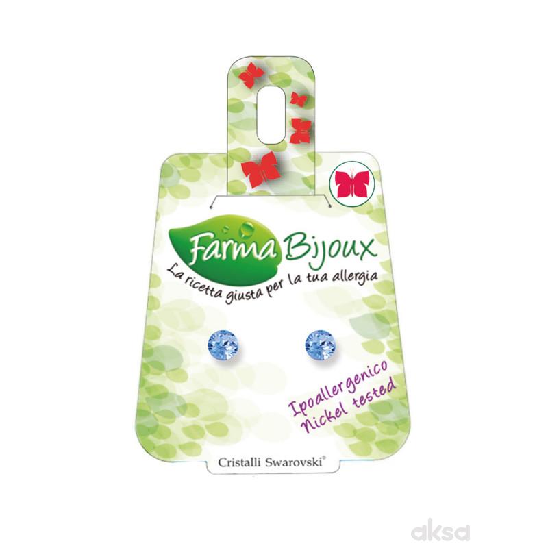 Farma bijoux minđuše BE 64C11 crvene