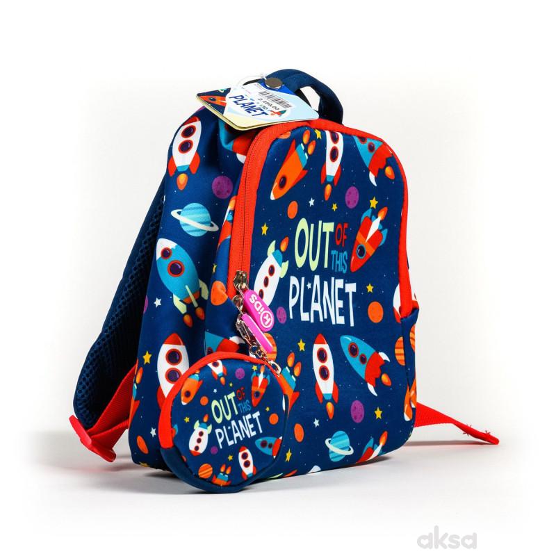 Kids Licensing,predškolski ranac,25cm, Raketa
