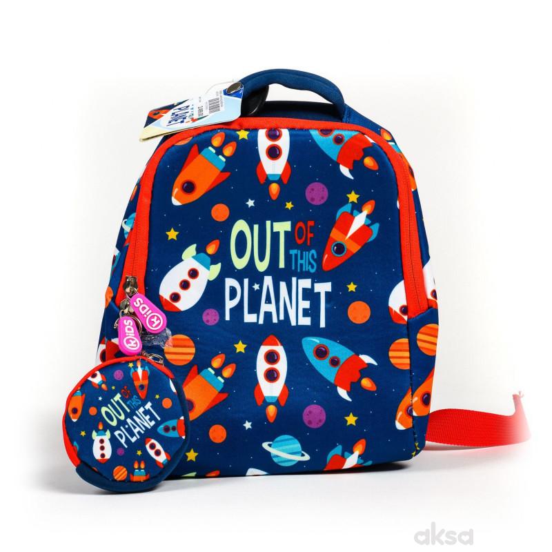 Kids Licensing,predškolski ranac,25cm, Raketa