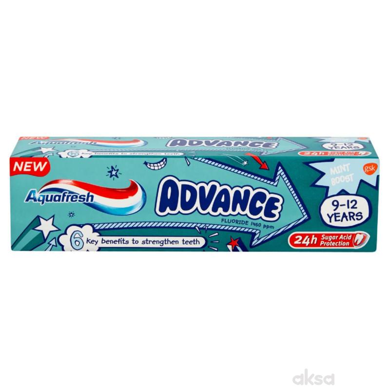 Aquafresh pasta za zube 9-12g+ 50ml
