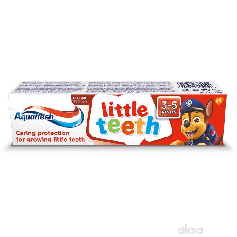 Aquafresh pasta za zube 3-5g+ 50ml