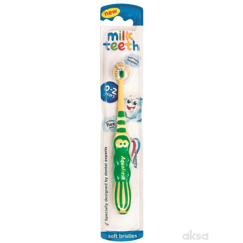 Aquafresh četkica za zube milk teeth