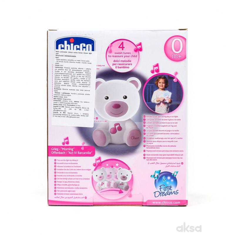 Chicco noćna lampa Dream light roze