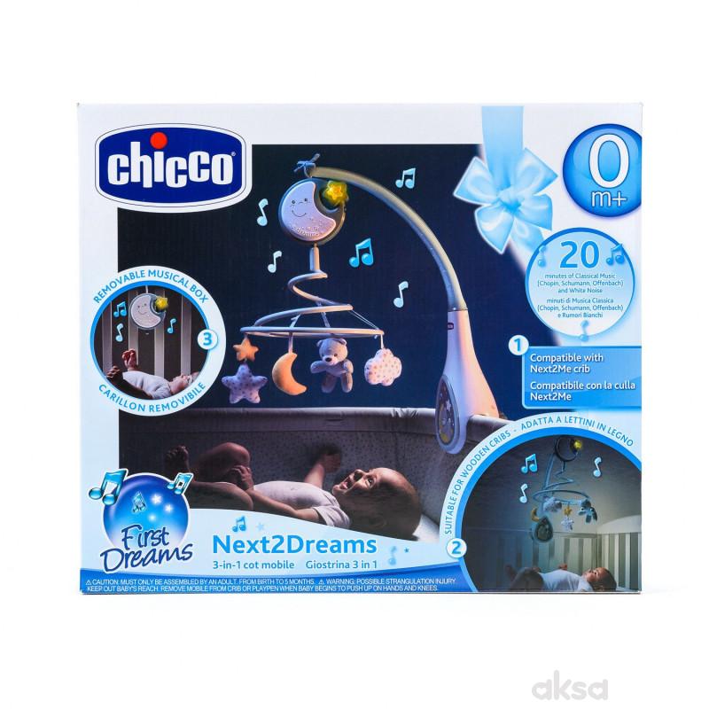 Chicco Next2Dreams vrteska plava 