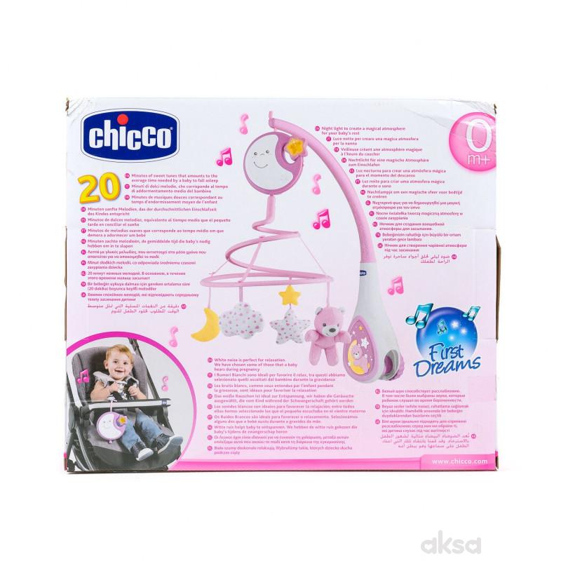 Chicco Next2Dreams vrteska roze