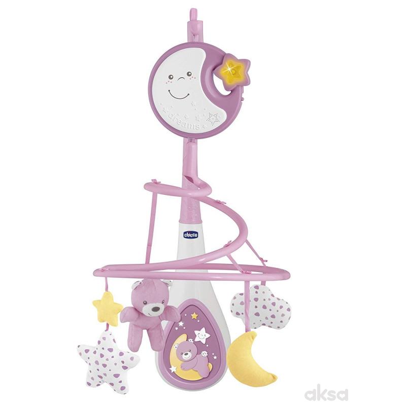Chicco Next2Dreams vrteska roze