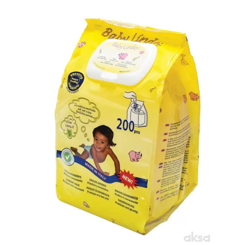 Baby lindo baby vl. maramice a.vera pop-up 200 kom