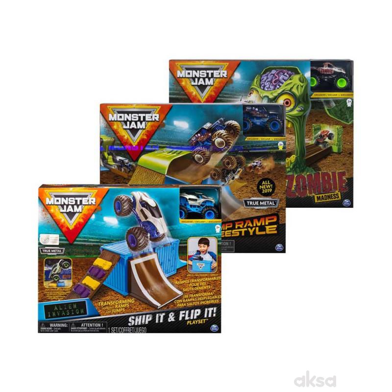 Monster Jam Zombie Staza Set