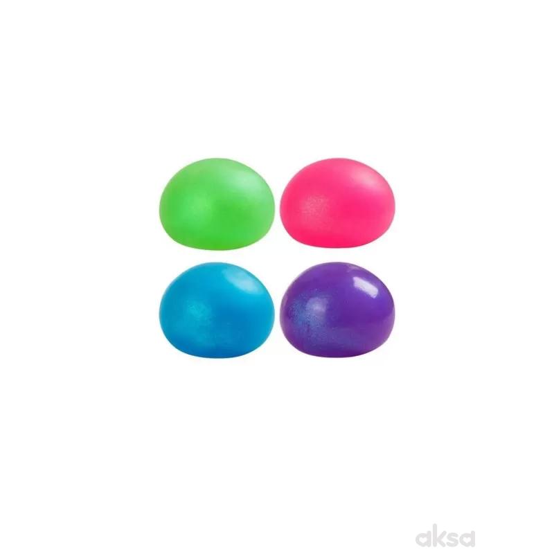 Glitter Slime Ball 4Ass 6Cm