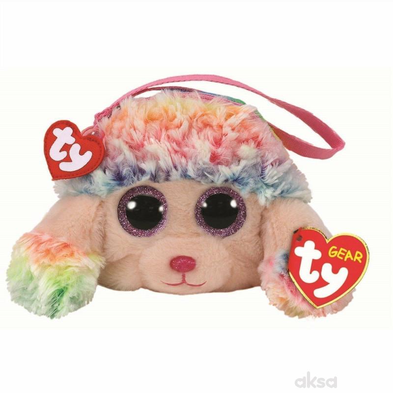 Ty Plisana Tasna Pudla Rainbow 10.2X12.7X1cm