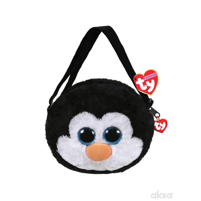 Ty Plisana Torba Pingvin Waddles 18X16X9cm