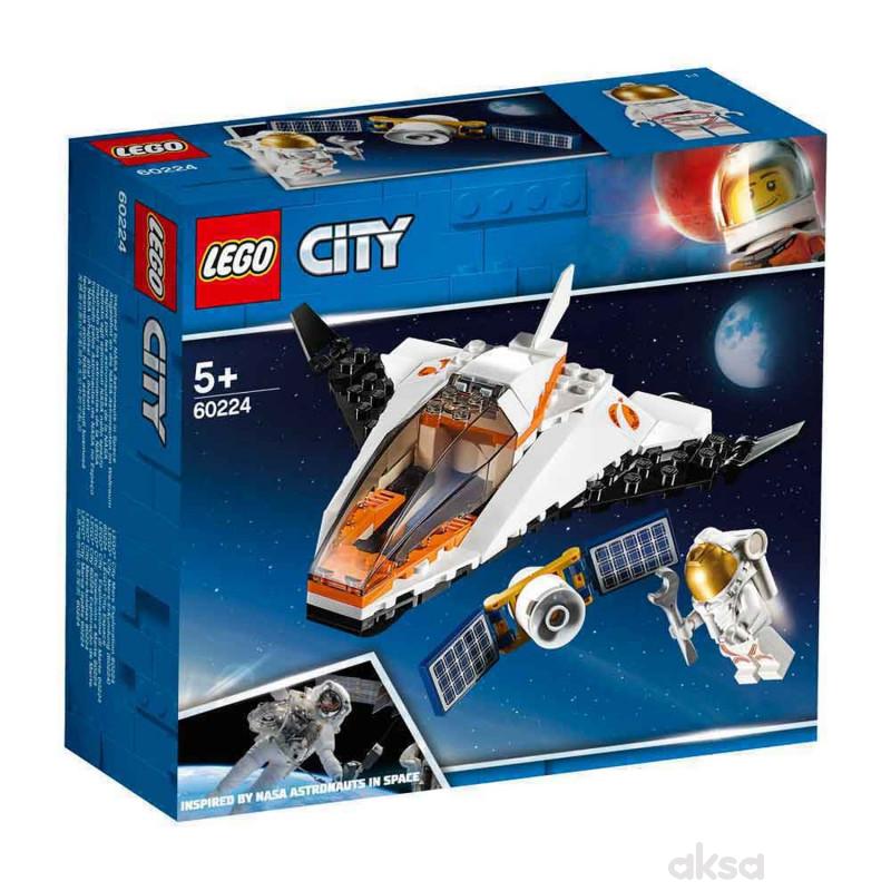 Lego City Satellite Service Mission