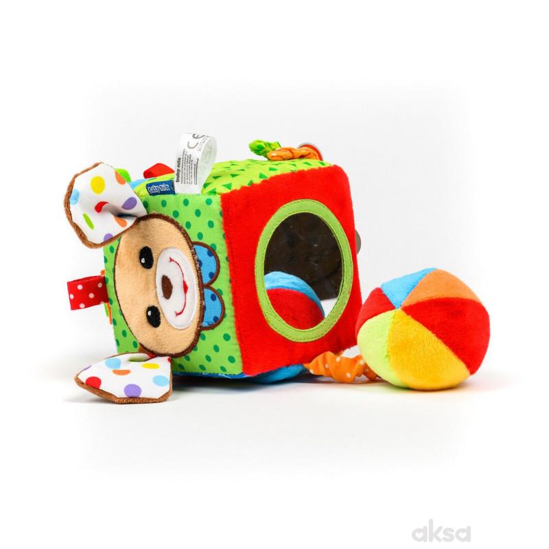 Baby Mix plišana kocka kuca