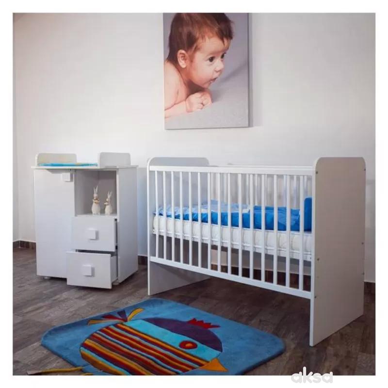 Bambino krevetac Leo, bela