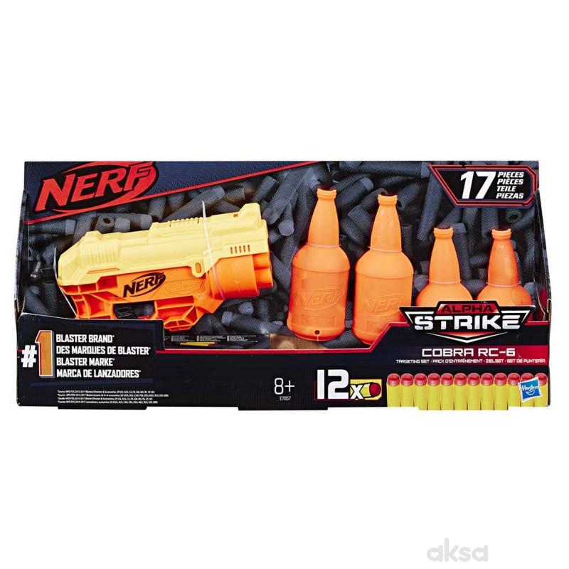 Nerf Alpha Strike Cobra Rc 6 Target Set A034994 Aksa