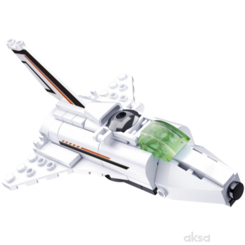 Sluban kocke, space-shuttle, 62 kom