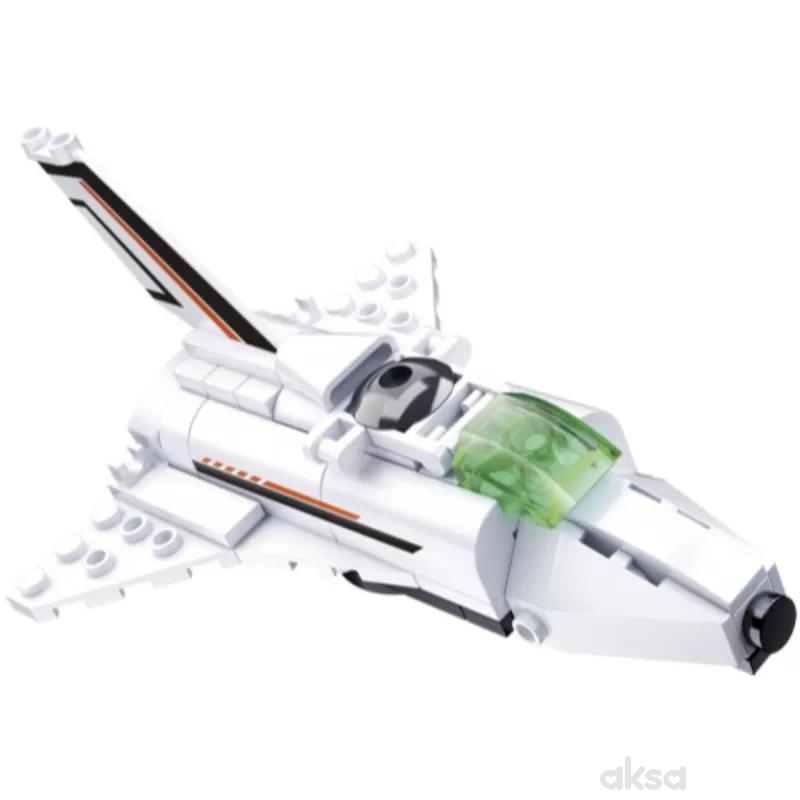 Sluban kocke, space-shuttle, 62 kom