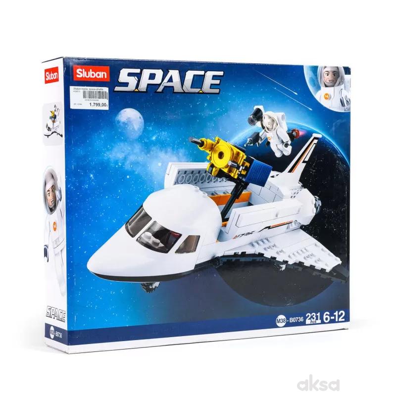 Sluban kocke, space-shuttle, 231 kom 