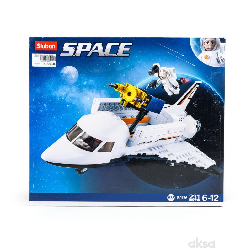 Sluban kocke, space-shuttle, 231 kom
