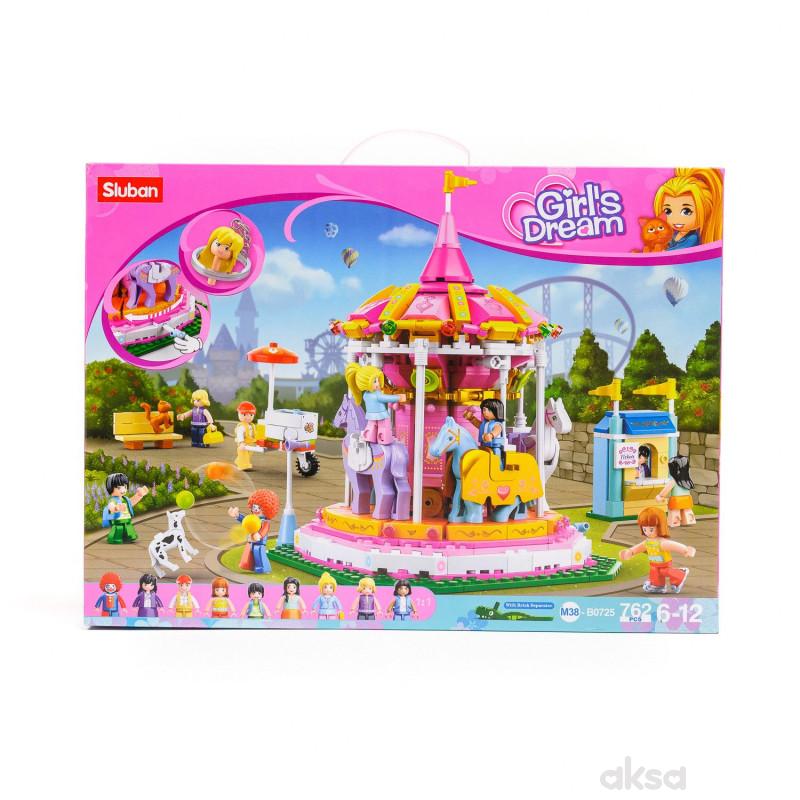 Sluban kocke, vrteška, 762 kom