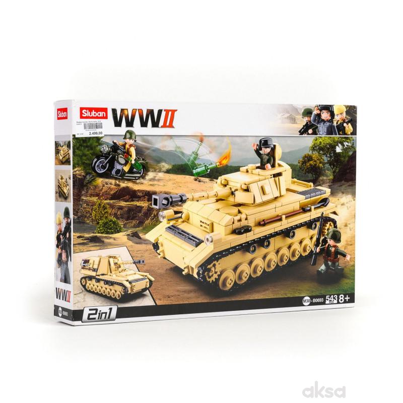 Sluban kocke, Veliki tenk, 543 kom
