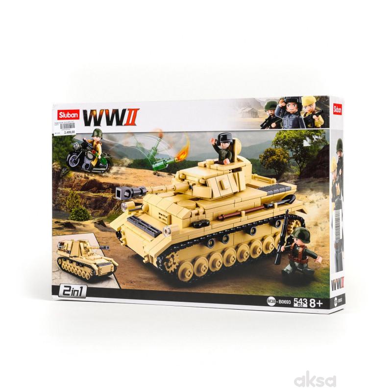 Sluban kocke, Veliki tenk, 543 kom