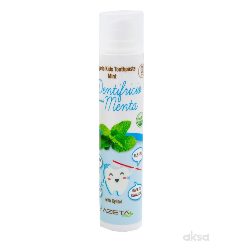 Azeta Bio dečija organska pasta za zube menta 50ml