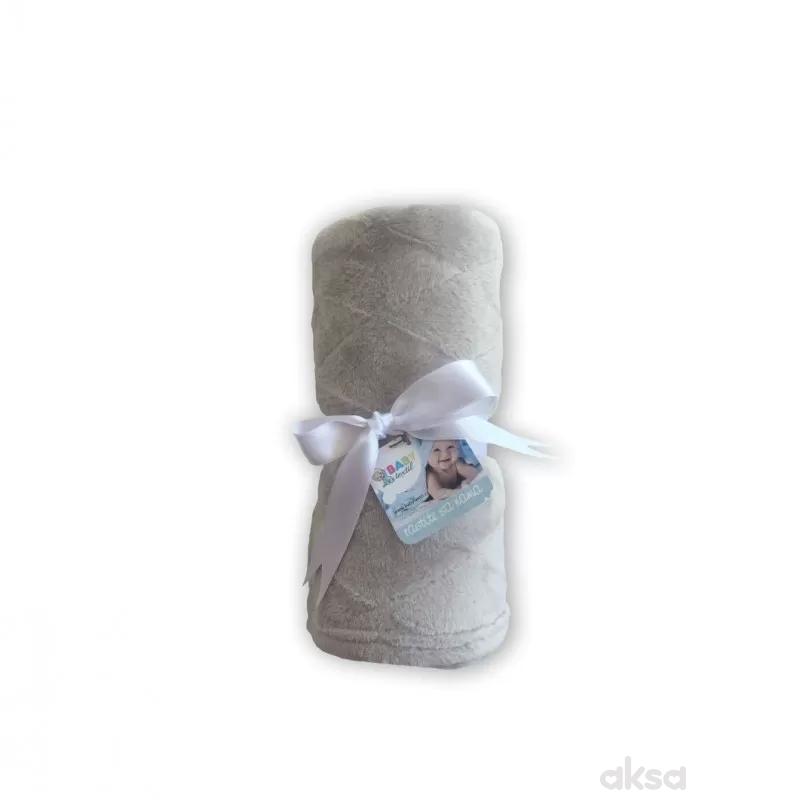 Baby Textil ćebe Klara,80x90,siva