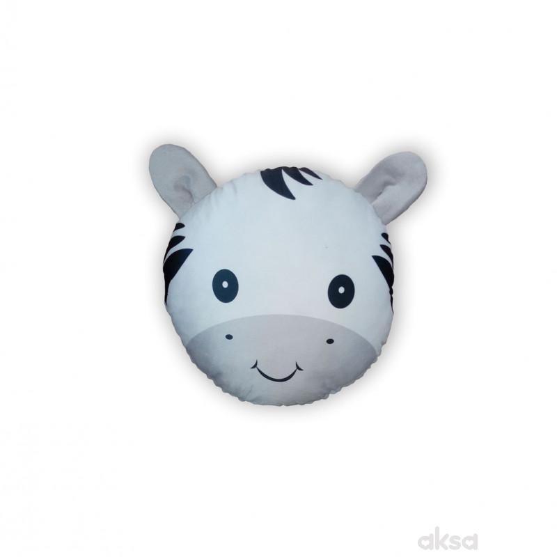 Lillo&Pippo ukrasni jastuk Animals,siva