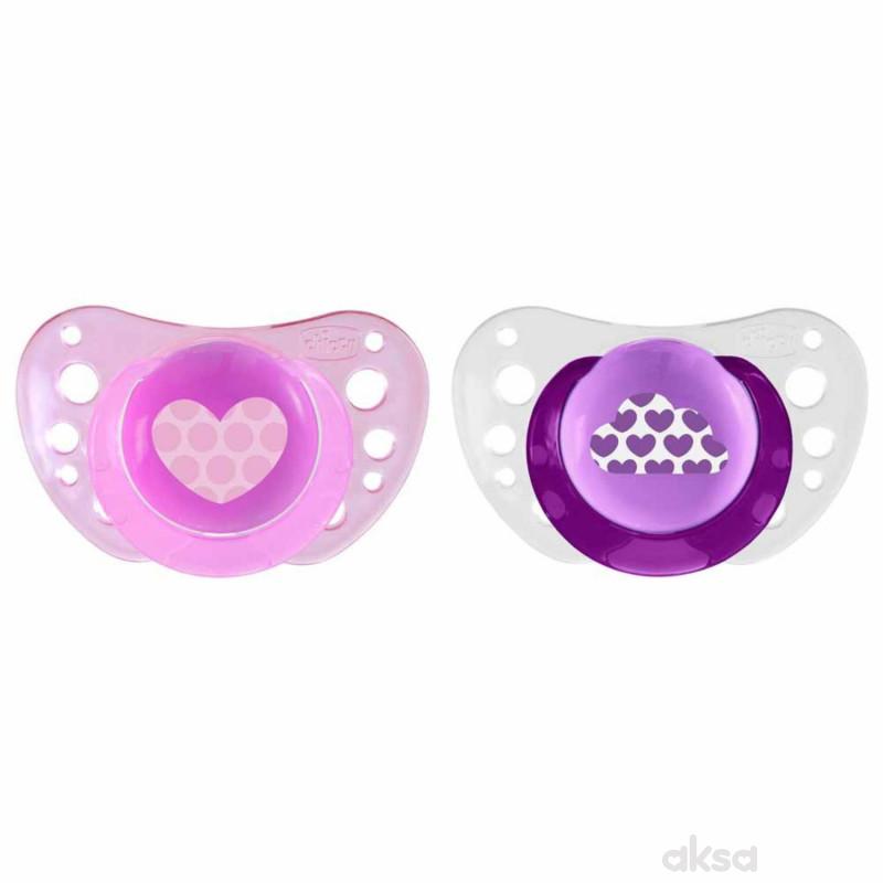 Chicco laža Physio Air sil. roze 6-16m, 2kom
