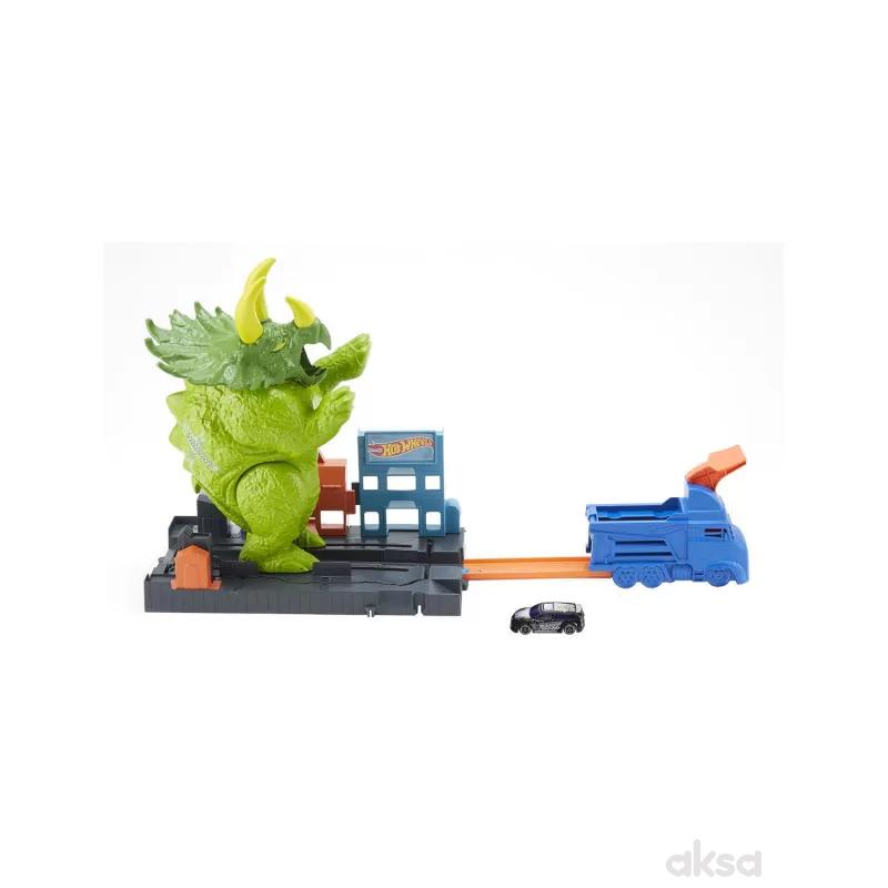 Hot Wheels Set Triceratops
