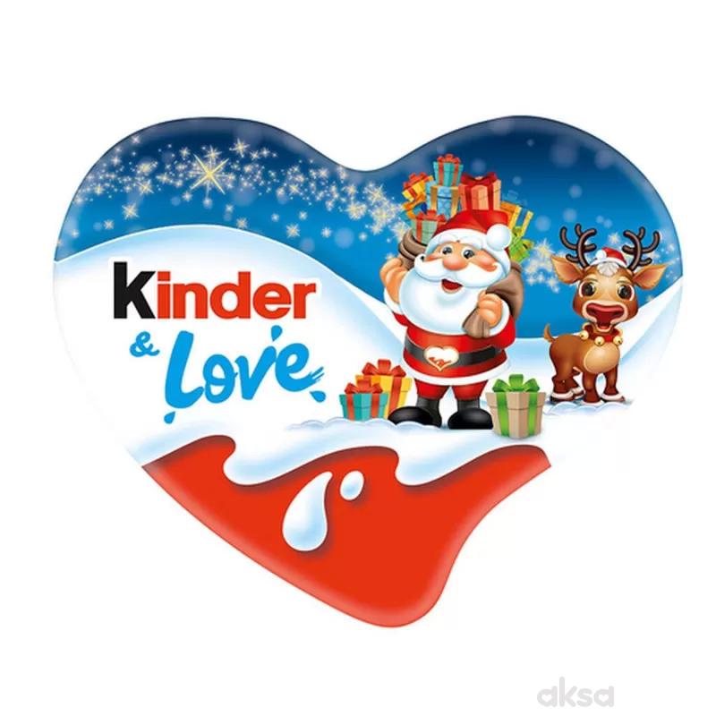 Kinder čokolada srce 37g